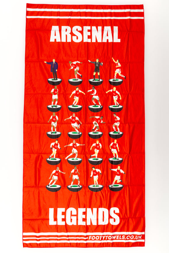 Arsenal Legends Microfibre beach towel